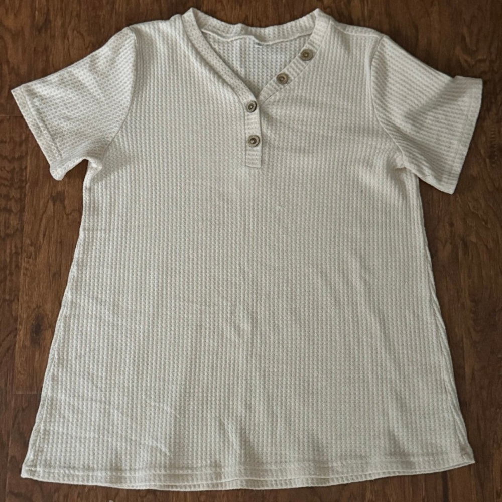 Women’s Ribbed V-Neck Top